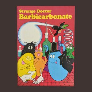Vintage Barbapapas Comic Strange Doctor Barbicarbonate 1982 Scholastic